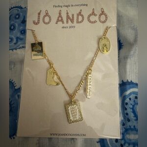 Taylor Swift Enamel Eras Tour Custom charm necklace BNWT Jo & Co